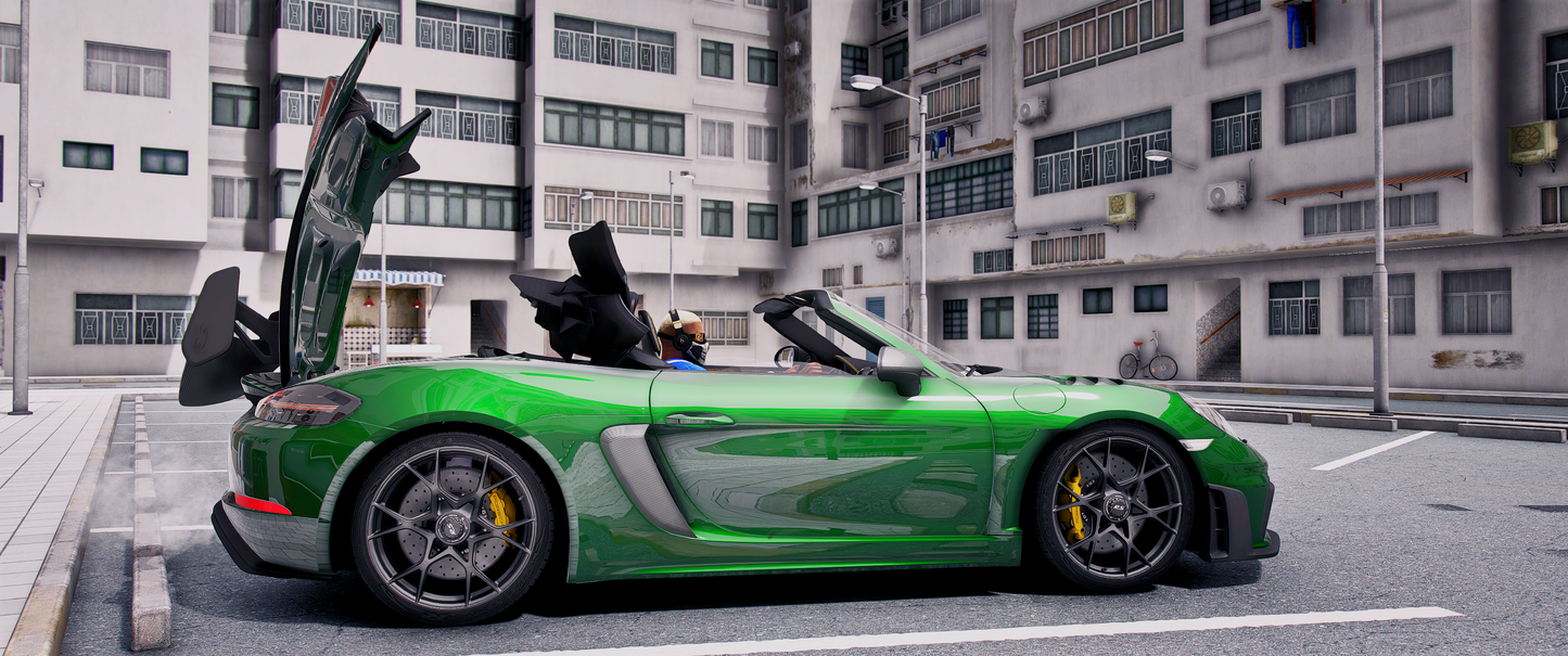 2021 Porsche 718 Spyder RS [Animation Roof] | Asyr0n