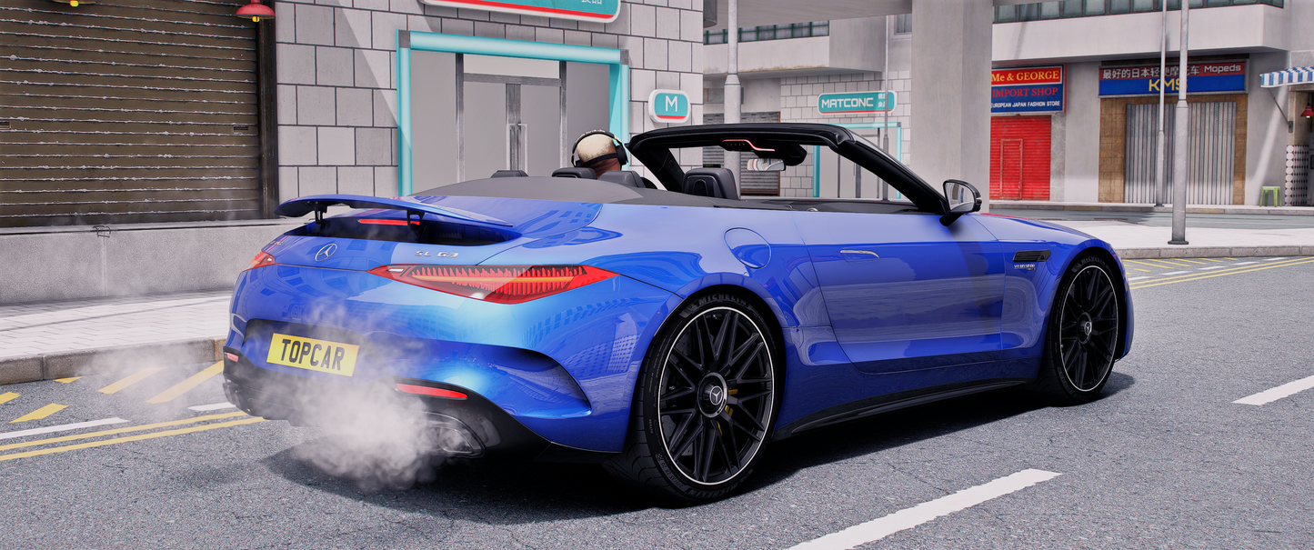 2024 Mercedes SL63 AMG [Animation Roof] | Topcar Design