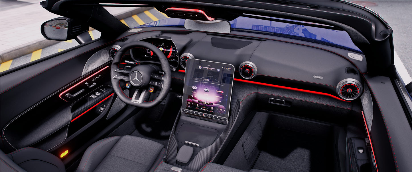 2024 Mercedes SL63 AMG [Animation Roof] | Topcar Design