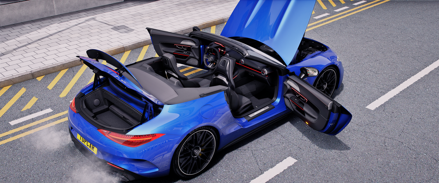 2024 Mercedes SL63 AMG [Animation Roof] | Topcar Design