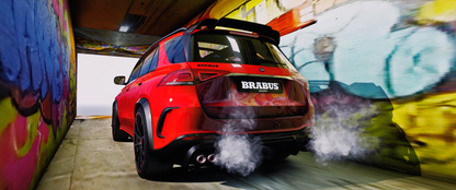 Mercedes GLE Brabus | Backfire