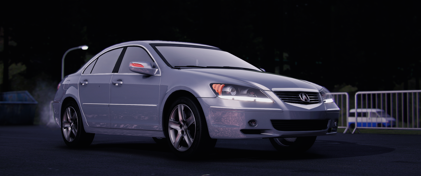 (Debadged) Acura RL 2008 [Animation Roof] | Gonzo