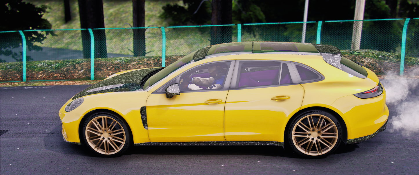 (Debadged) Porsche Panamera Sport Turismo 2021 [Tuning] | Majestic