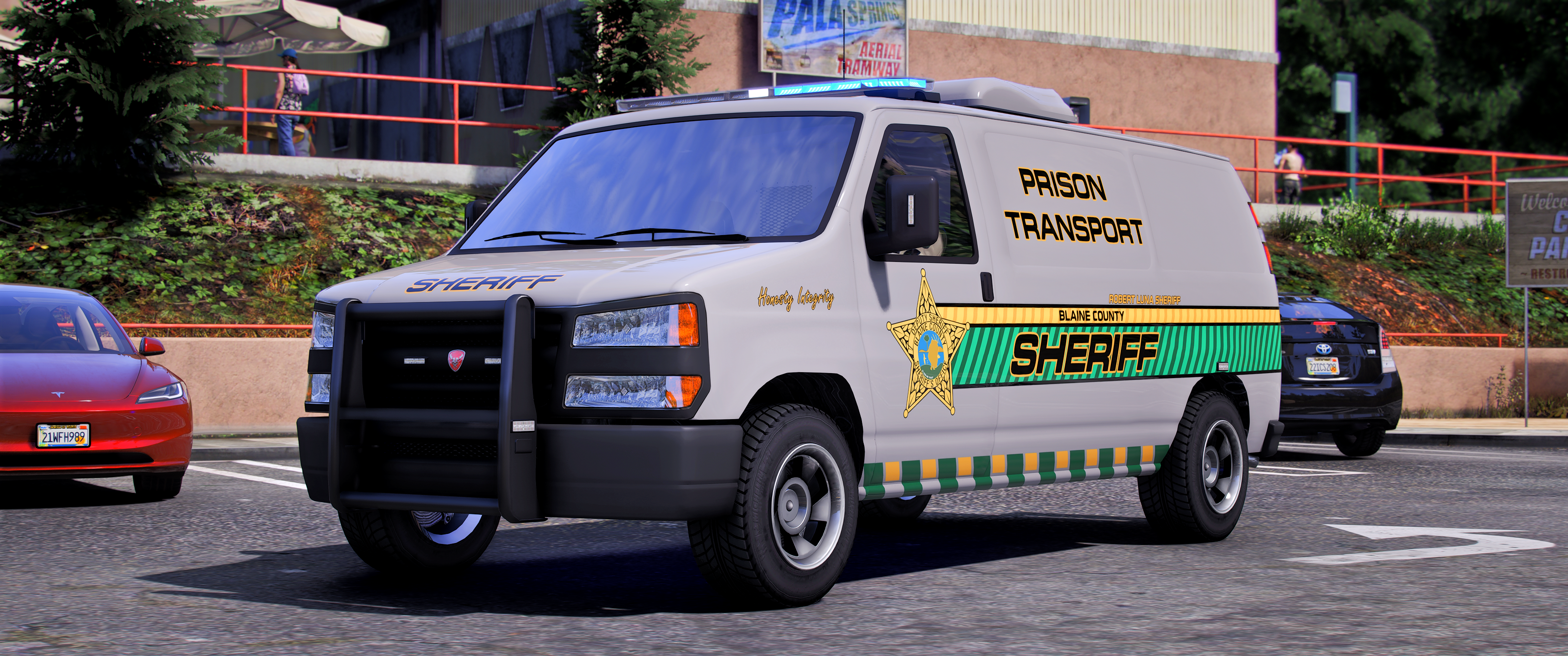 (Debadged LF) [Non ELS] 2024 Lore Police Transport Van | Trooper Coren ...