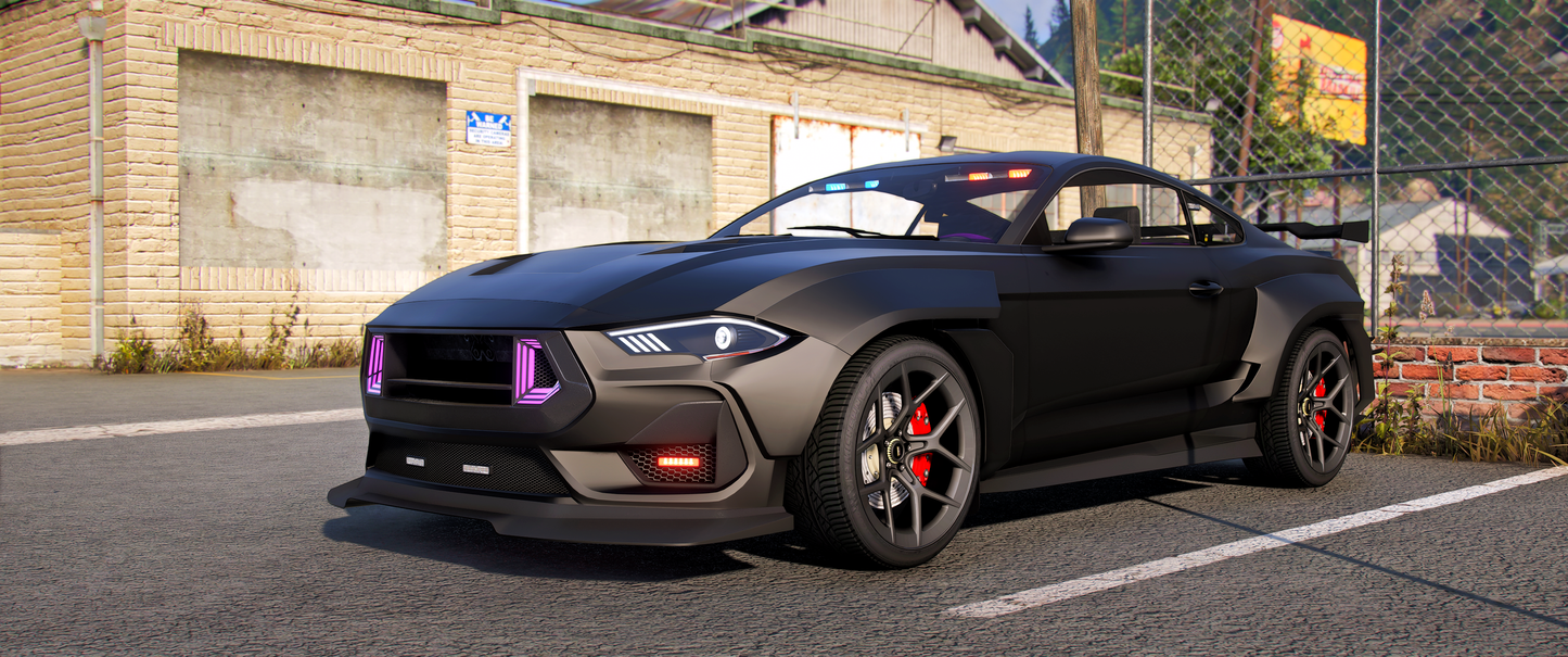 (Debadged LF) [Non ELS] Unmarked Slicktop Police Dominator GTX | Trooper Corentin