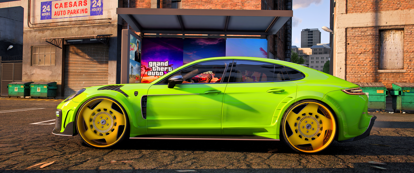 Mansory Porsche Panamera Forgiato | Flexx Gordon