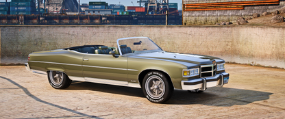 Pontiac Grand Ville Vert Stock 1975 | One Deep