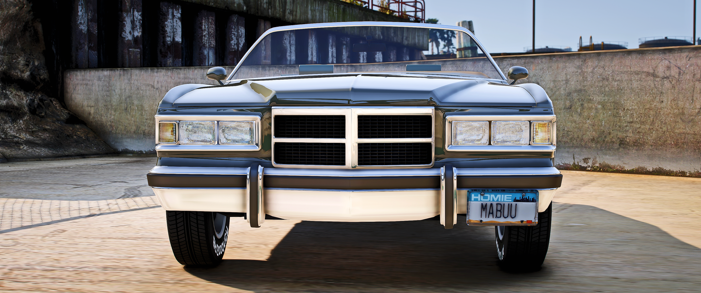 Pontiac Grand Ville Vert Stock 1975 | One Deep