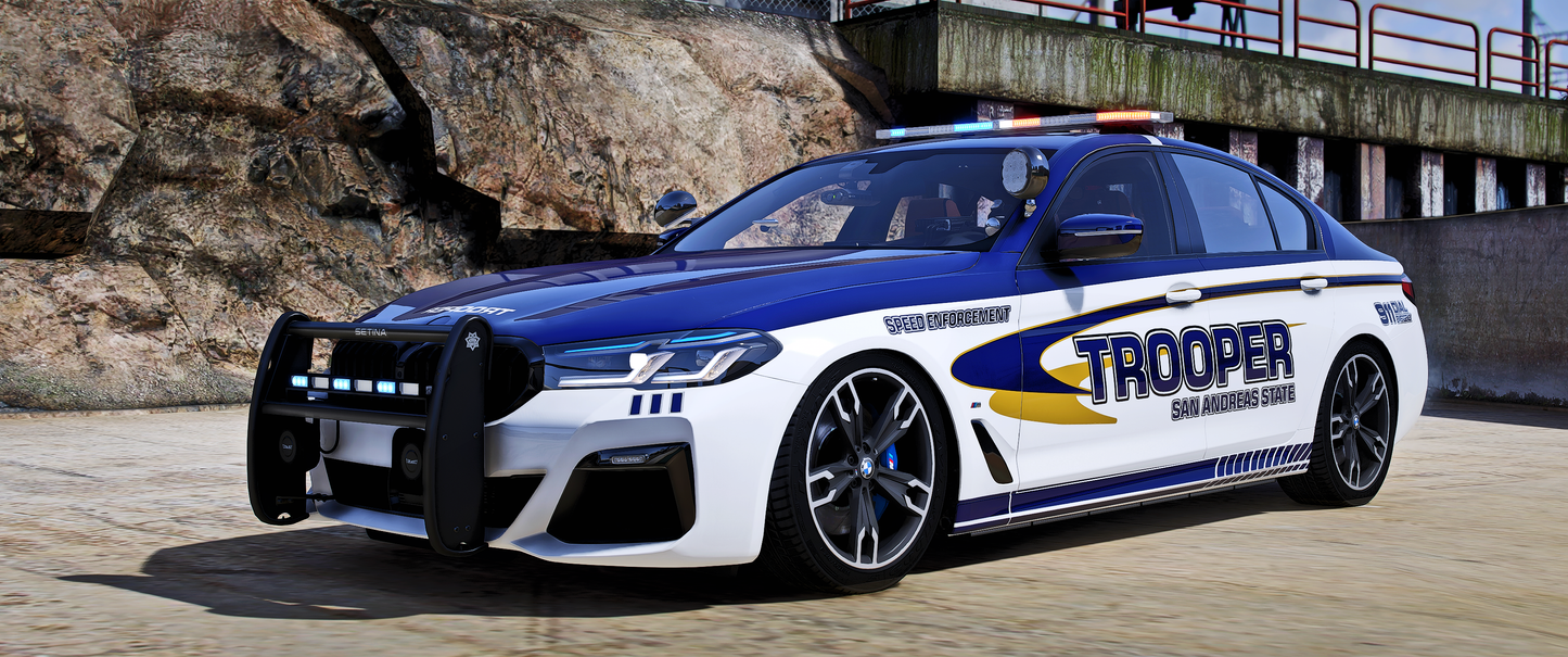 (Debadged) [Non ELS] BMW 550i Police | Paul
