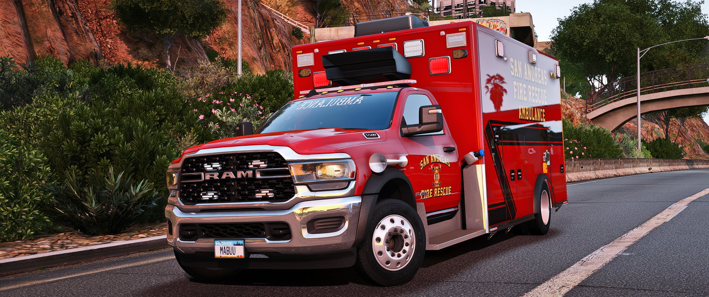 [Non ELS] 2024 Dodge Ram 5500 Ambulance