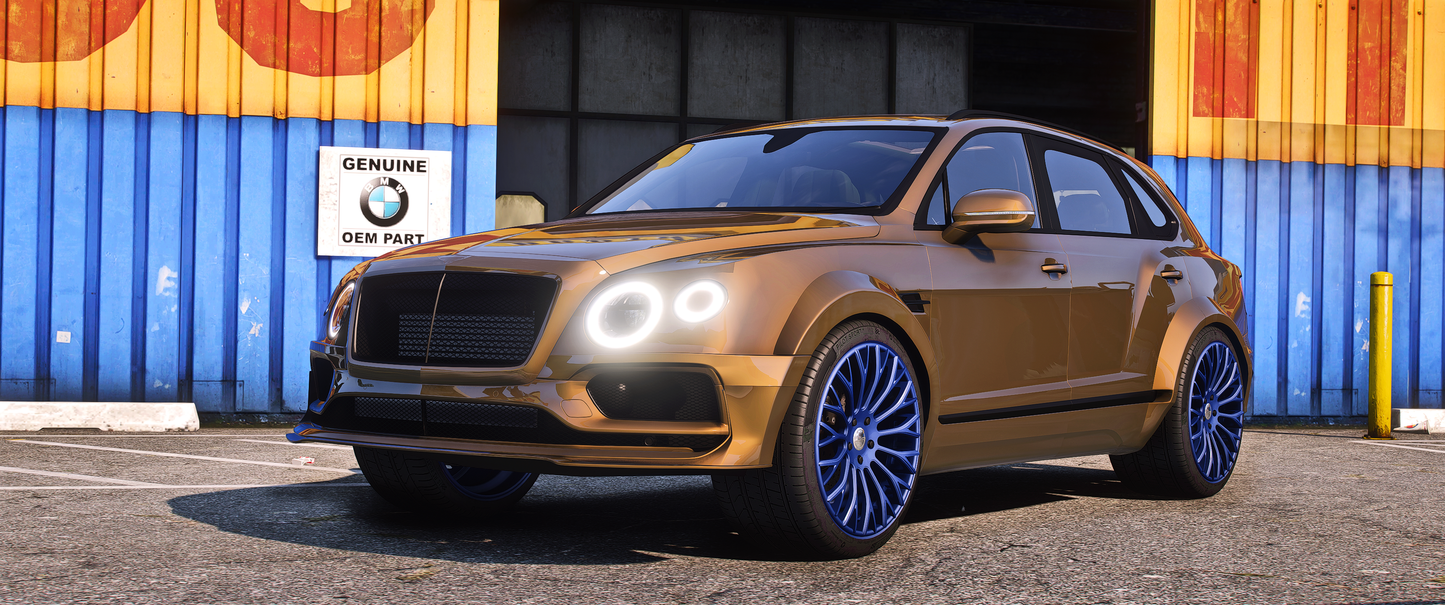 (Debadged) Bentley Bentayga 2018 Widebody Kit | Pitagora