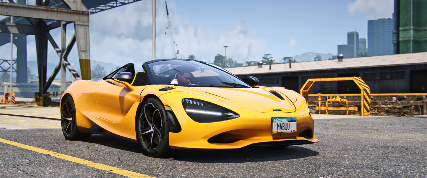 Mclaren 750S Spider [Animation Roof] | Liam Tran