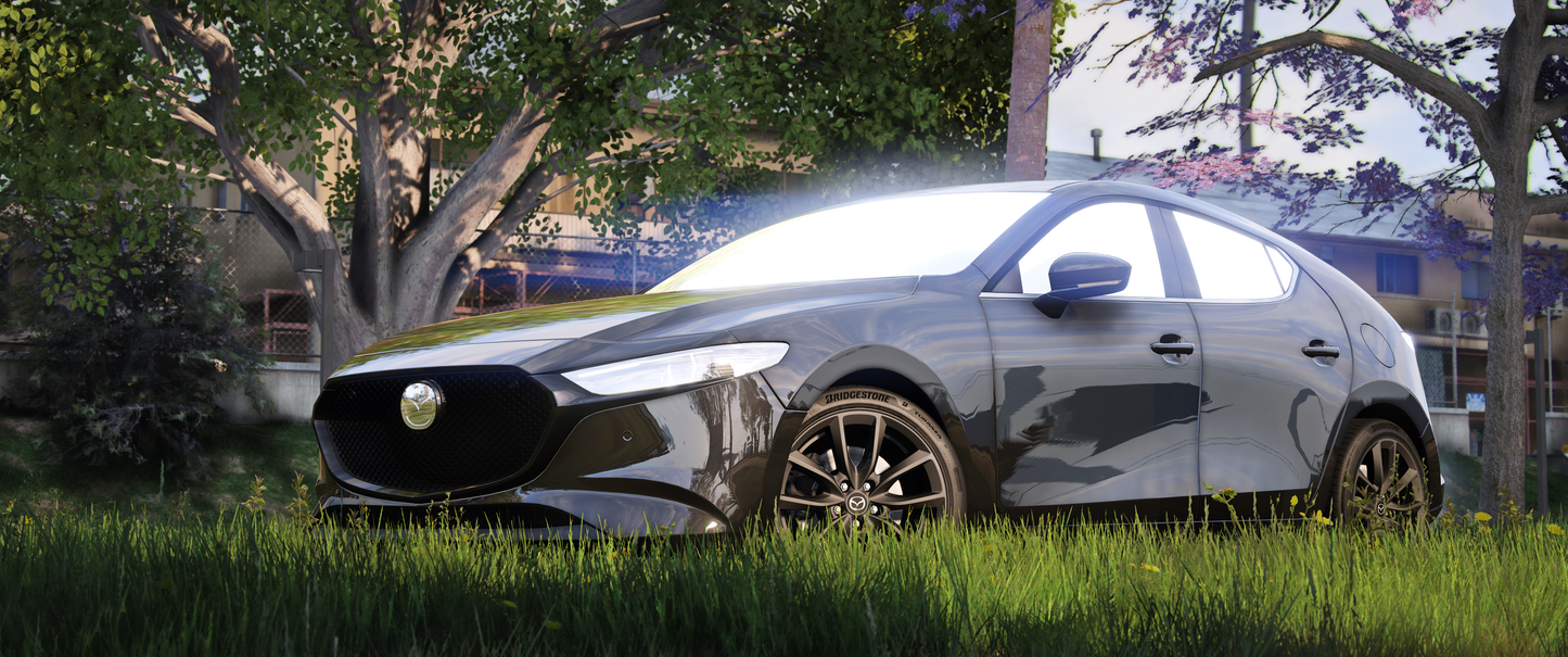 (Debadged) Mazda 3 Hatchback 2020 | IKX3 Mods