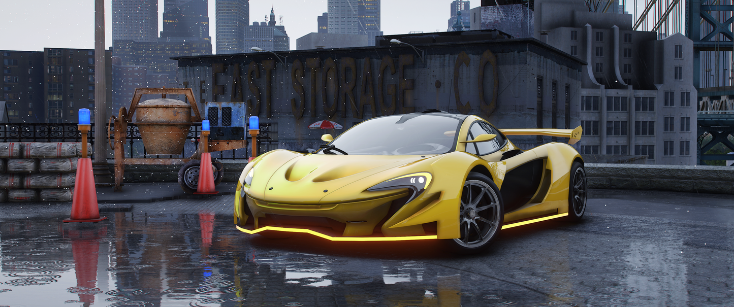 (Debadged) Mclaren P1 Zetac