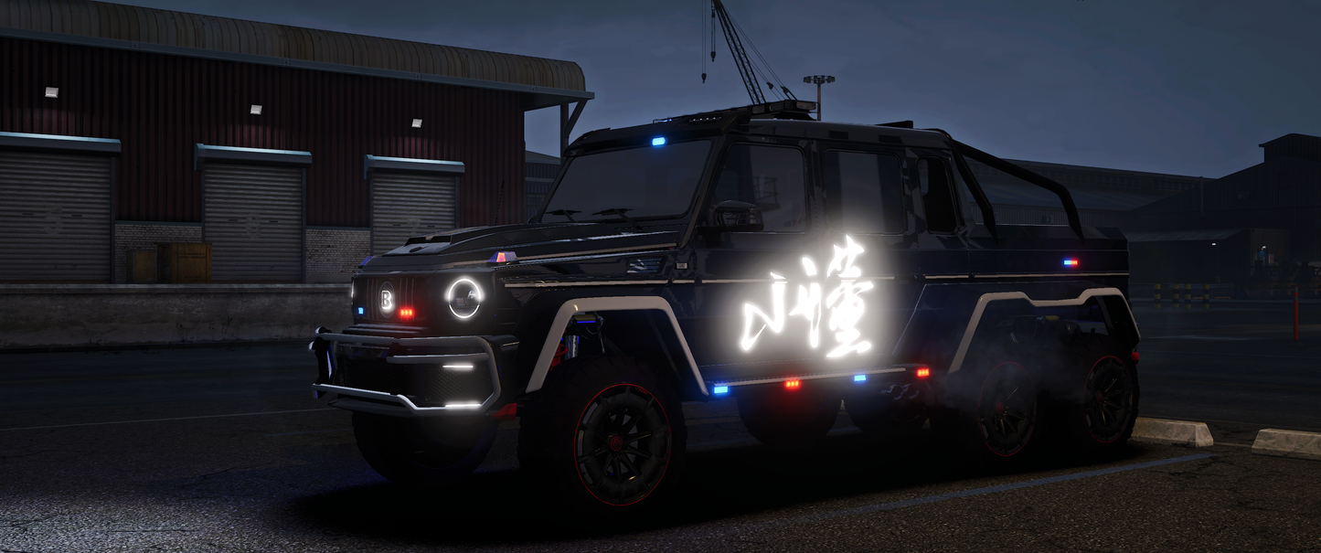 [Non ELS] Mercedes G900 6x6 [Dinamic Lights]