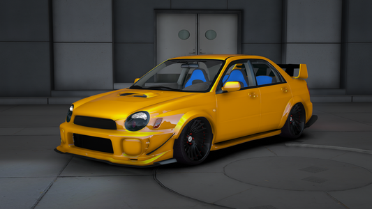 Custom Tuned Lowered 2008 Subaru Impreza WRX STI With RGB Lighting