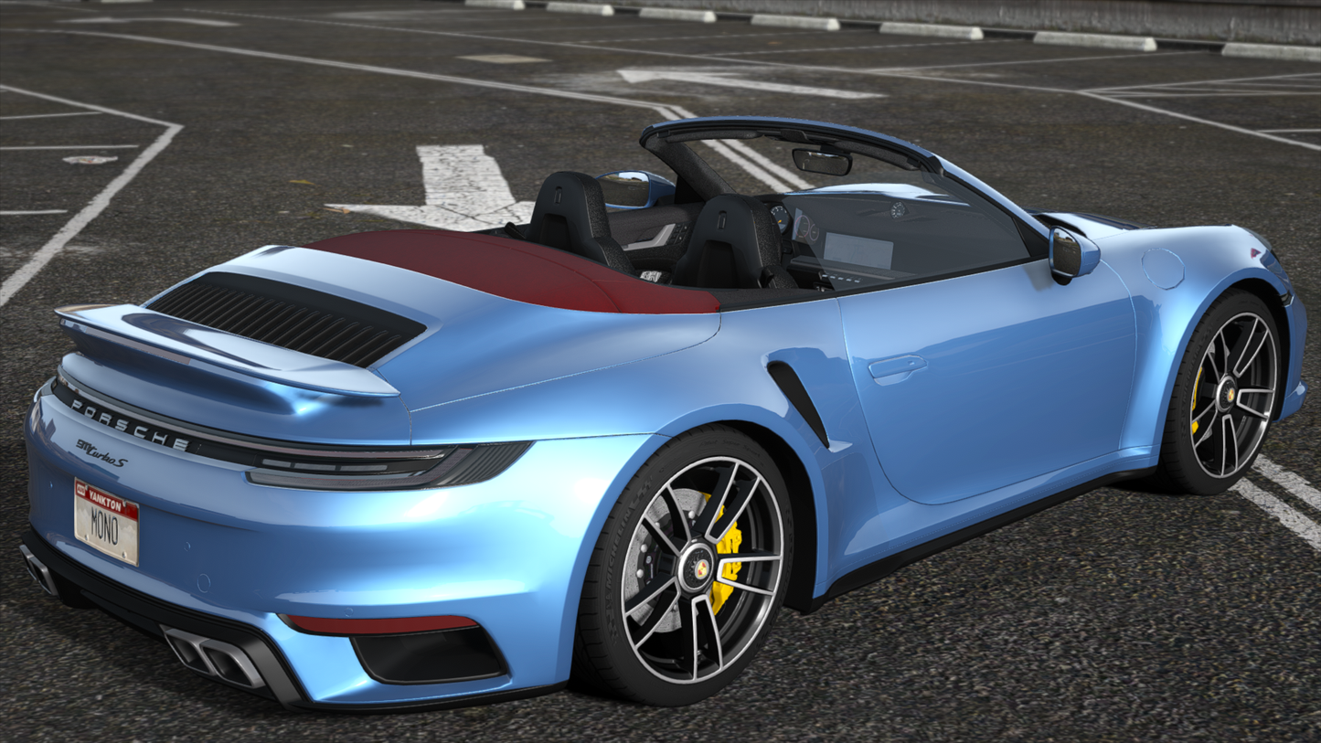 Porsche 911 Turbo S Cabriolet 2021 | GCM