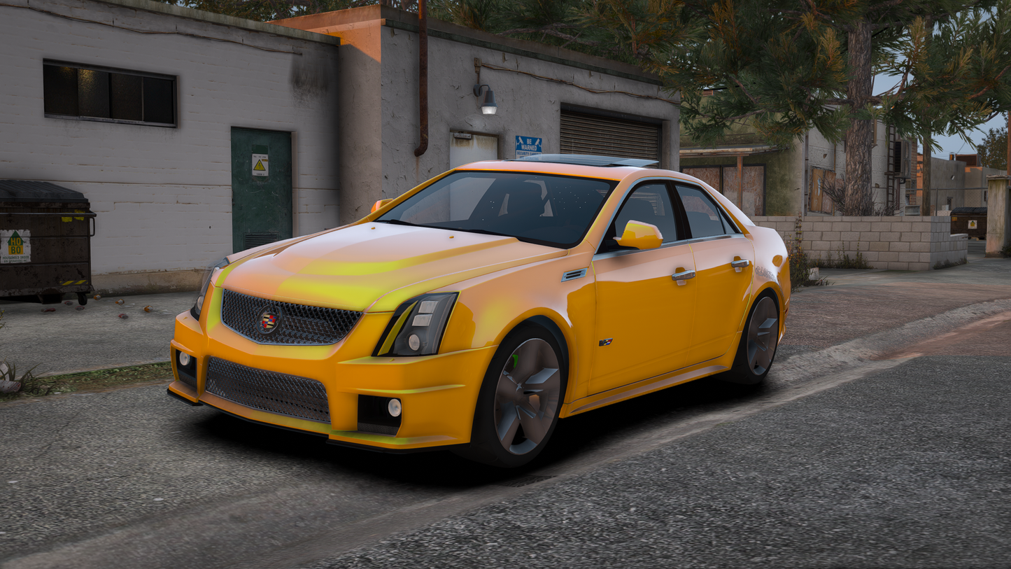 Custom slideshow Caddilac CTS-V V2