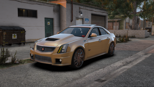 Custom Slideshow 2010 Cadillac CTS-V On Rucci Forged Rims