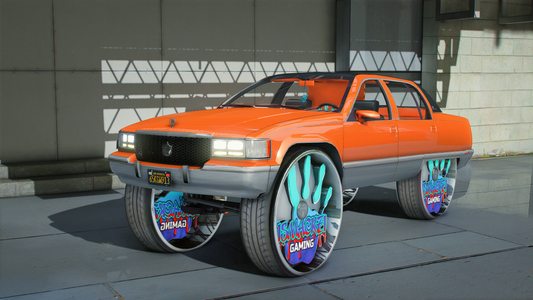 Cadillac Fleetwood 1994 Donk Spiners | Ismackzi