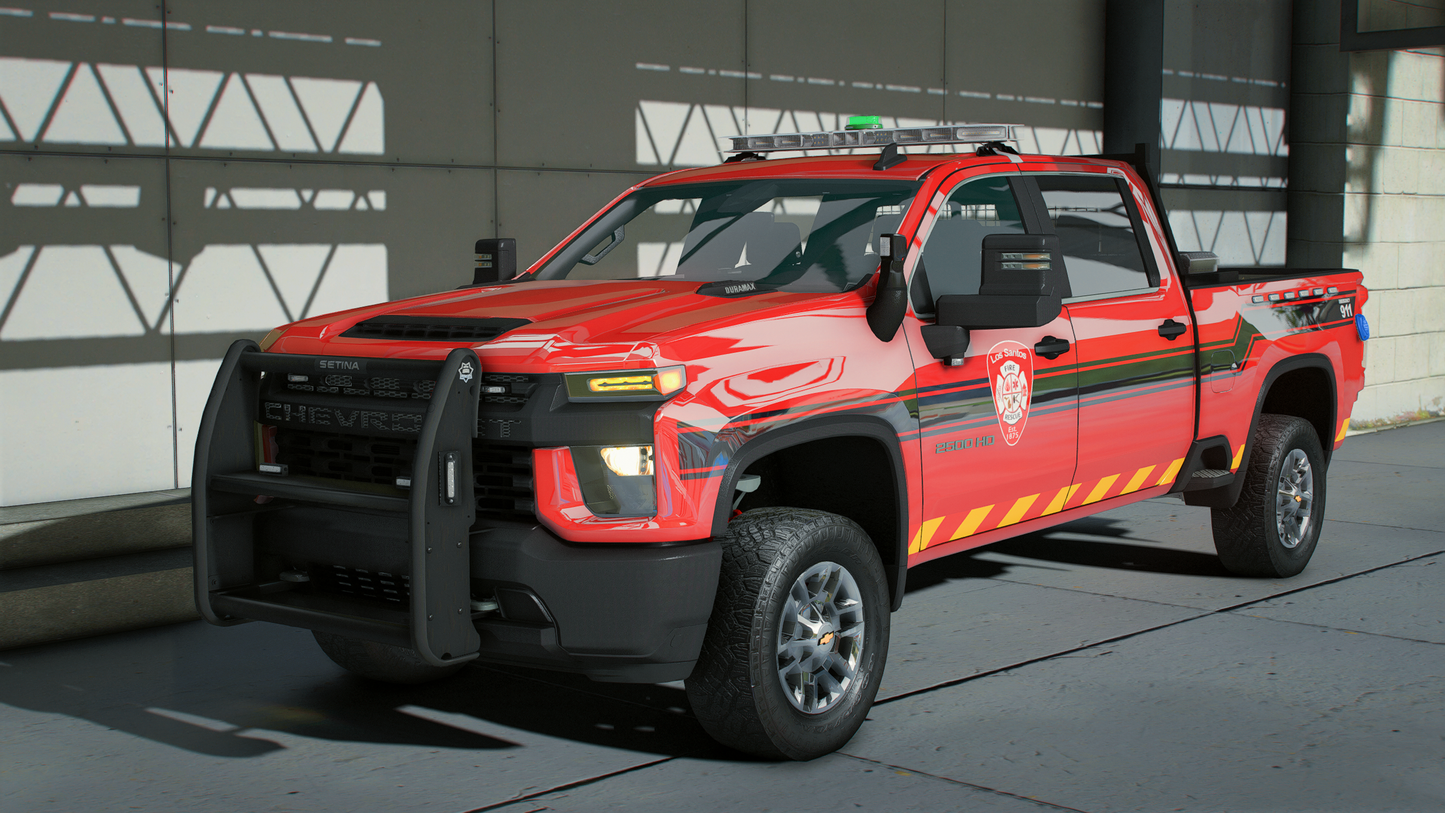 Chevy Silverado 2022 Fire Department