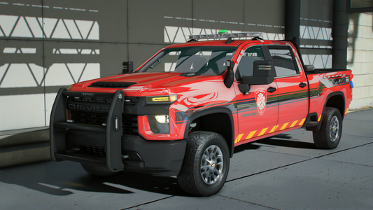 Chevy Silverado 2022 Fire Department