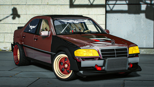 Mercedes C-Class w202 Street | Owl Frost