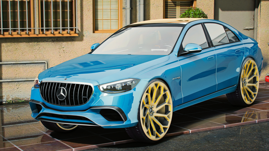 Mercedes S63 AMG on Amani Rogrossos w223 | Flexx Gordon