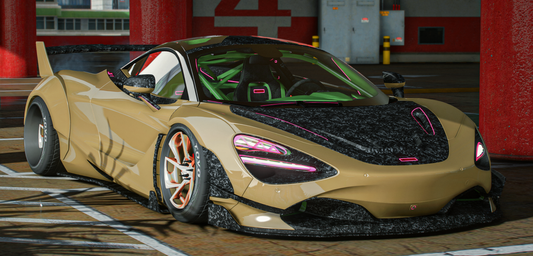 Mclaren 720s Bagged On Rennen Wheels | GodzGift