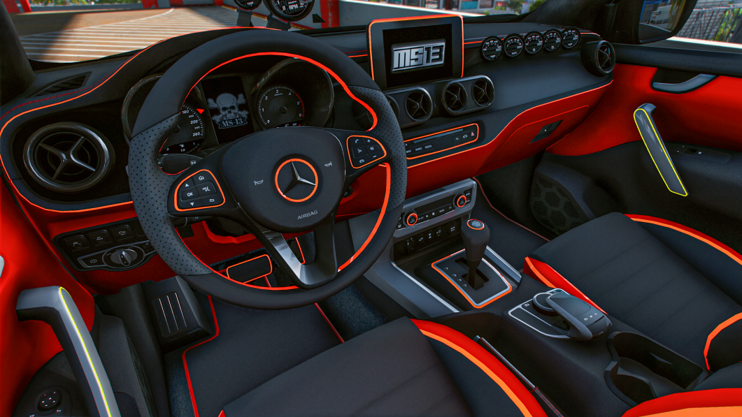 Mercedes Benz x Class MS-13 Gang Edition | Diago