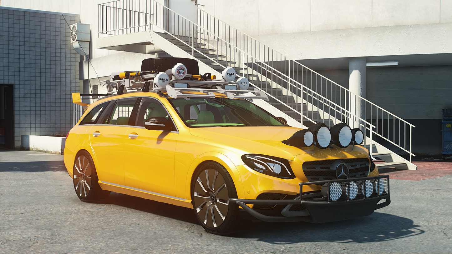 Mercedes Benz E350T (Brabus, AMG and Offroad Tuning) | VsV Nord