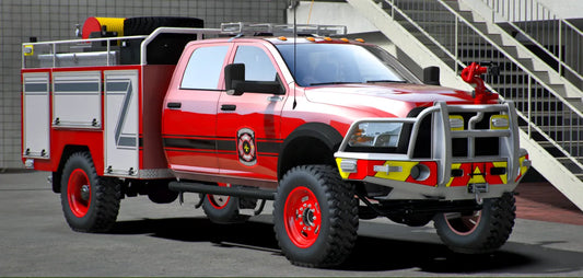 Dodge RAM Fire Brush 2016 | Redneck