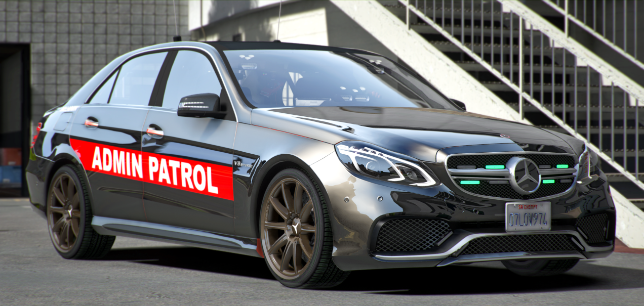 Merceses E63 Admin