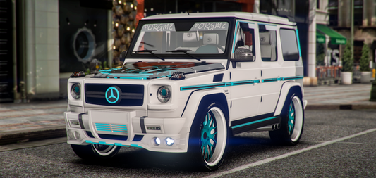 Mercedes G55 Hamann Glow Lights