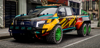 Customs Nissan Titan Widebody 6x6 V2 | Shelby Cars