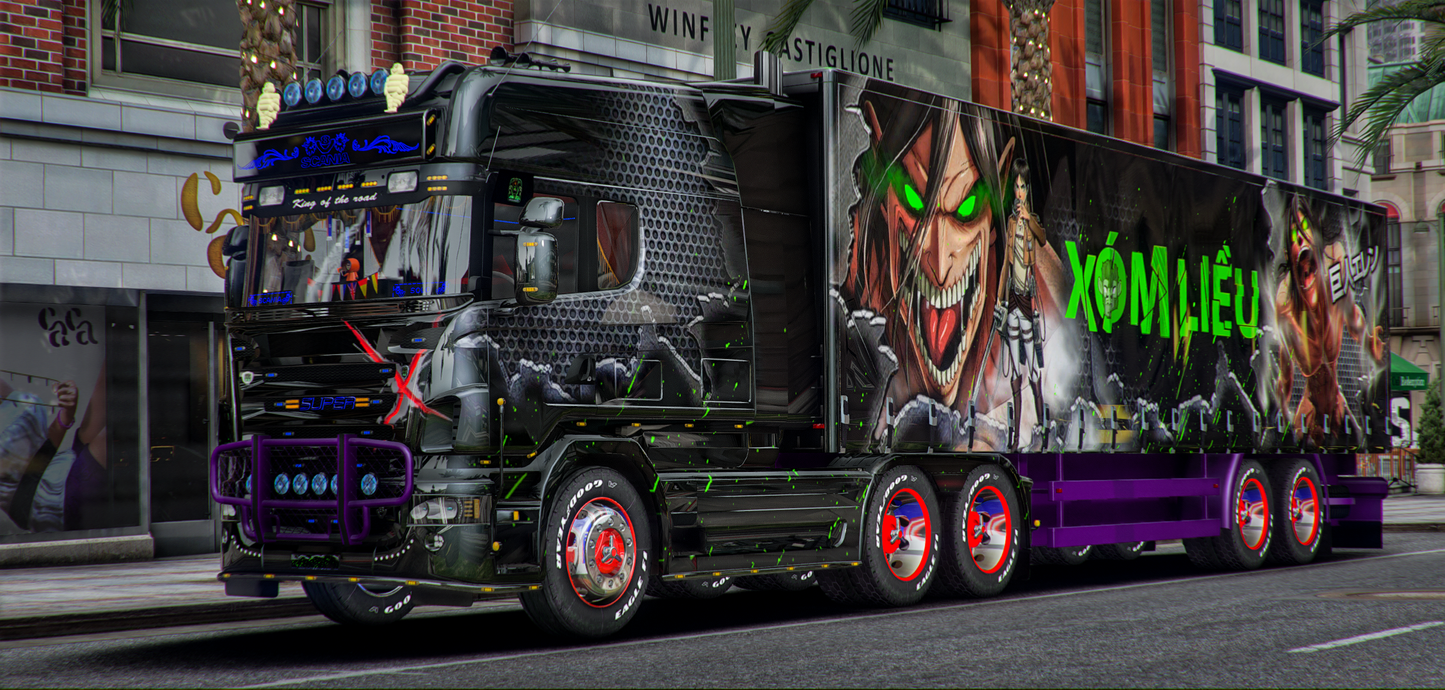 Attack Of Titans Truck