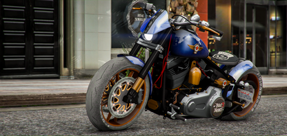 Harley-Davidson Fat Boy Lo Racing Bobber Lost MC Custom | ChOcOsKiZo