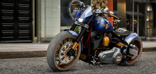 Harley-Davidson Fat Boy Lo Racing Bobber Lost MC Custom | ChOcOsKiZo