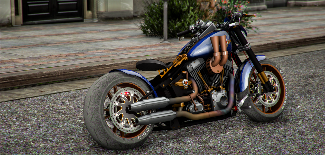 Harley-Davidson Fat Boy Lo Racing Bobber Lost MC Custom | ChOcOsKiZo