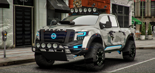 Heavy Duty Off-Road Nissan Titan 4x4 8 Seater | V-V Shop