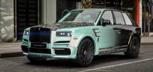 Rolls Royce Cullinan Mansory Tiffany | Domyah Abuloay