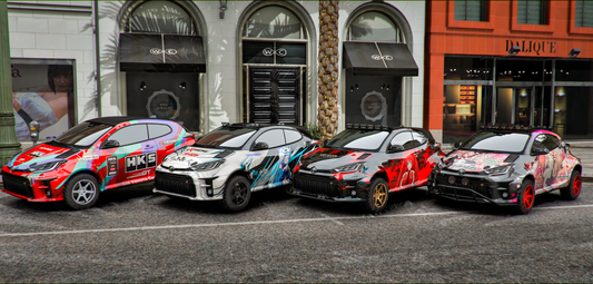 Toyota Yaris GR Rally (4 Liveries) | Hayes
