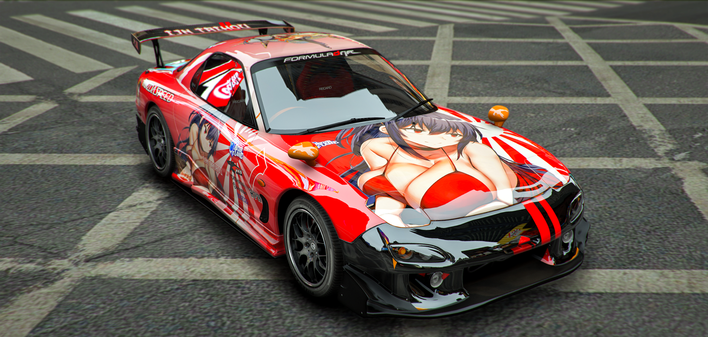 Mazda RX7 FD3s (Tuning Parts + 4 Liveries) | Hashiriya