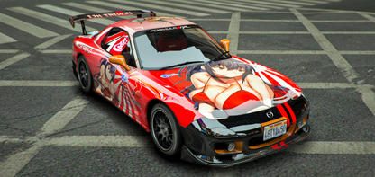 Mazda RX7 FD3s (Tuning Parts + 4 Liveries) | Hashiriya
