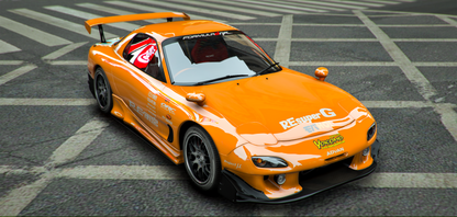 Mazda RX7 FD3s (Tuning Parts + 4 Liveries) | Hashiriya