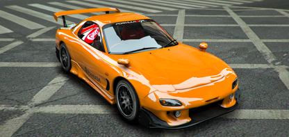 Mazda RX7 FD3s (Tuning Parts + 4 Liveries) | Hashiriya