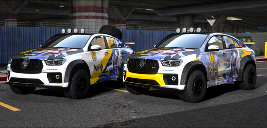 Mercedes 4x4 GLE (2 Liveries) | Adan