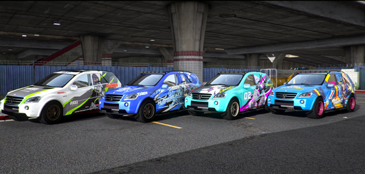 Mercedes-Benz ML63 4x4 (4 Liveries) | Hayes