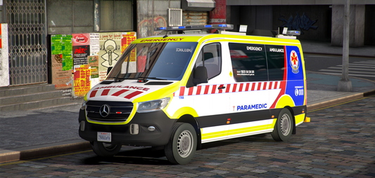 [Non ELS] Mercedes Sprinter 2019 Police | Apollo