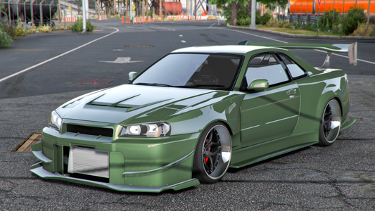 Nissan Skyline R34 Widebody Race Edition (Debadge) | Tora